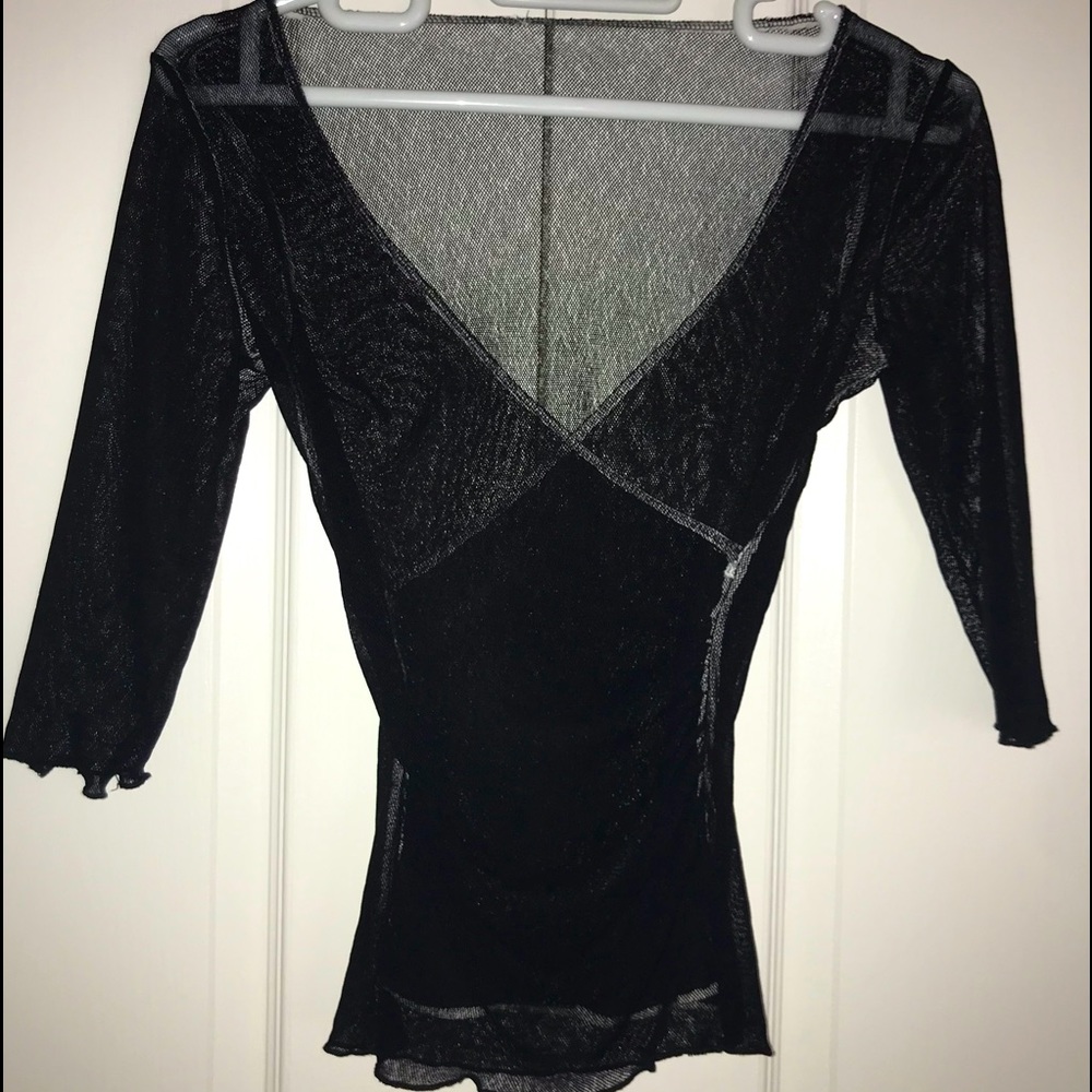 Mwah lettuce edge blouse